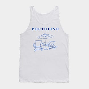 Portofino Beach Vibes Italy Tank Top